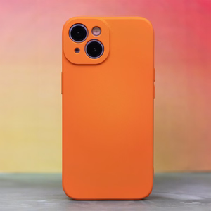 Silikoninen suojakuori Xiaomi Redmi 13c 5G:lle oranssi