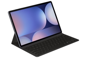 DX820UBE Book Cover Keyboard Slim Samsung Galaxy Tab S10+/S9+, musta