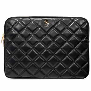 Guess Quilted 4G suojus 16 tuuman kannettavalle - musta