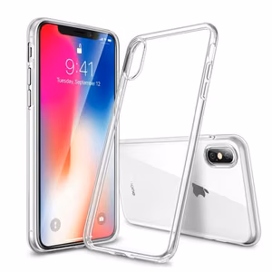 Suojakuori iPhone XS MAX:lle - kirkas 2 mm Box läpinäkyvä