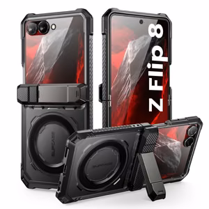 Supcase UB Grip Mag MagSafe Case for Samsung Galaxy Z Flip 8 - Black