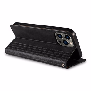 Magnet Strap Case for Samsung Galaxy S23+ Flip Wallet Mini Lanyard Stand Black