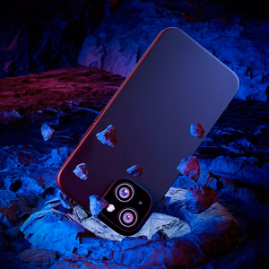 3mk Matt Case Pro Apple iPhone 15:lle - Matta musta