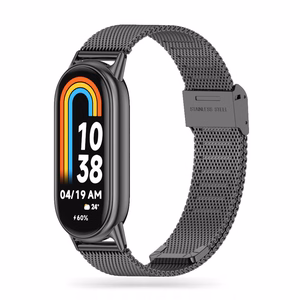Tech-Protect Milaneseband Xiaomi Smart Band 8/9/NFC musta