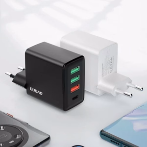 Charger Dudao "A5H" Black 20W (1xPD / 3xQC3.0)