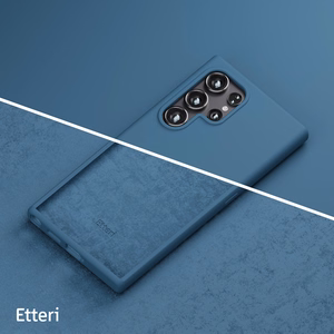 Etteri silikonikuori Samsung Galaxy S24 Ultra tummansininen