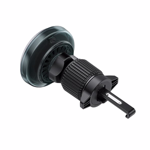 Acefast D61 magneettinen auton ilmanvaihtoaukon teline Qi2 25 W langattomalla latauksella, harmaa