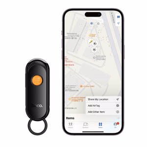 Apple Find My -yhteensopiva paikannin taskulampulla Hoco E99 musta