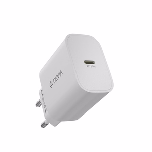 Devia Smart PD GaN -seinälaturi, 30 W, 1 × USB-C, valkoinen