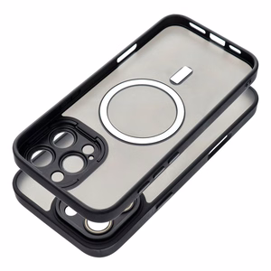 Suojakuori Samsung A37:lle Variete Mag Cover MagSafe-yhteensopiva musta