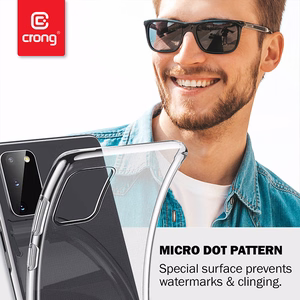 Crong Crystal Slim suojakuori laitteelle Xiaomi Mi Note 10 / Mi Note 10 Pro, läpinäkyvä