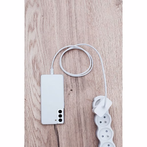 Puhelinlaturi Forcell F-Energy USB C QC4.0 PD 3A 45W TFK-TC-45WPD valkoinen
