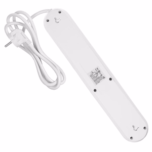 Maclean MCE395 W – power strip, 5 sockets + 3×USB, 110–240 V AC, 50/60 Hz, 2.1 A, up to 2500 W, 1.5 m, white