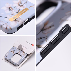 Suojakuori iPhone 15 PLUS:lle Forcell F-Protect yhteensopiva MagSafe spring flowers