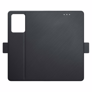 3mk Wallet Case Motorola Edge 40 Pro 5G:lle - Musta