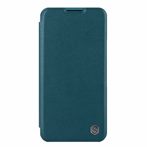 Nillkin Qin Leather Pro Case iPhone 14 Plus Camera Cover Holster Cover Flip Case Green