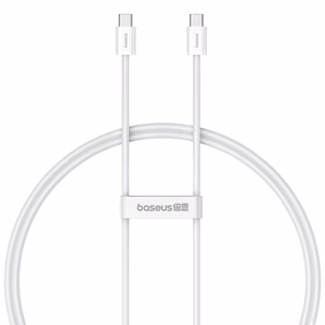 Baseus Superior Series ll USB-C - USB-C 30W 480Mb/s -kaapeli 1 m - valkoinen