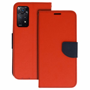 Fancy Suojakuori Xiaomi Redmi Note 11 Pro/Note 11 Pro 5G:lle punainen-laivastonsininen
