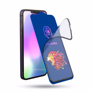 Bestsuit Flex-Buffer Hybrid Glass 5D with antibacterial Biomaster coating for Apple iPhone 13 mini BLACK