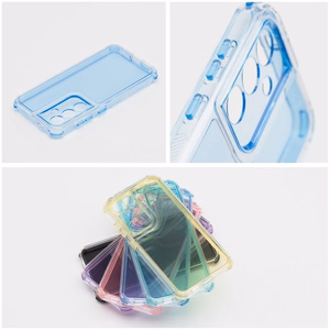 Suojakuori Xiaomi Redmi Note 15 PRO 5G Matrix Clear sininen