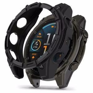 Tech-Protect Defense Air Suojakuori Garmin Fenix 8 51mm:lle - musta