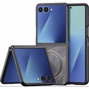 DUX DUCIS kuori YIND Samsung Z Flip7 (täysi ikkuna) musta