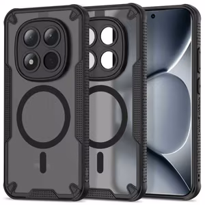 Tech-Protect Rugged Shield MagSafe Suojakuori Xiaomi Poco M8 Pro / Xiaomi Redmi Note 15 Pro+ 5G:lle - Musta