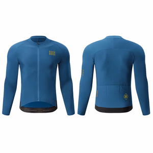 Rockbros YDWT020 Diamond cycling jersey spring/autumn/winter size XXXL - blue