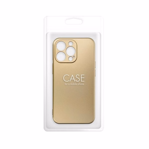 Metallinen Suojakuori iPhone 16:lle kultainen