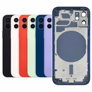 Takakansi iPhone 12 Mini koko kotelolla / valkoinen / OEM