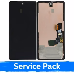 LCD-näyttö yhteensopiva Google Pixel 6A musta kehyksellä (Service Pack)