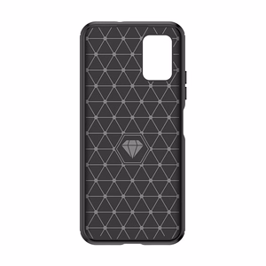 Carbon Case silikoninen suojakuori Nokia C300:lle - musta