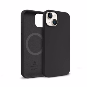Crong Color Cover Magnetic suojakuori iPhone 14 / 13 -laitteelle, MagSafe-yhteensopiva, musta