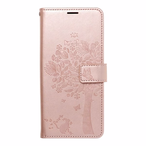MEZZO Book-suojakuori Xiaomi Redmi Note 10 Pro:lle tree Rose Gold