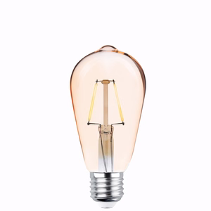 LED-polttimo hehkulanka E27 ST64 4W 230V 2200K 400lm COG kultainen Forever Light