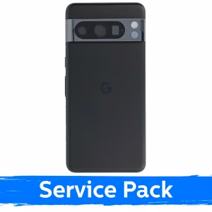 Back Cover Compatible With Google Pixel 8 Pro / Obsidian / (Service Pack)
