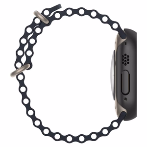 Spigen Thin Fit Suojakuori Apple Watch Ultra (49mm):lle - musta
