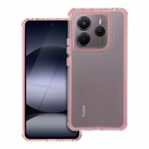 Case for Xiaomi Redmi Note 14 5G Matrix Clear powder pink