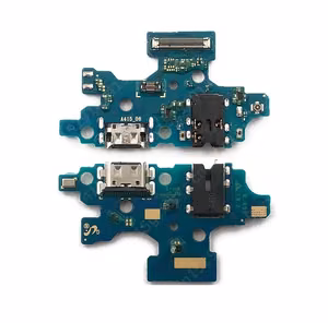 Flex Samsung A415 A41 2020 liittimelle, mikrofonille, kuulokepistokkeelle alkuperäinen (käytetty Grade A)