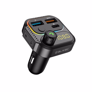 Blavec FM Transmitter Flash TR-01 MP3, Bluetooth - 2xUSB + Type C - PD 36W QC3.0 18W (TFMFTR01-B) black