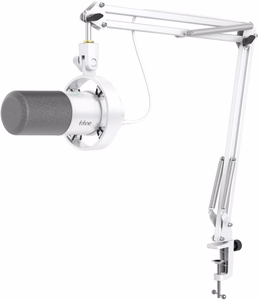 Fifine K688W dynaaminen mikrofoni (valkoinen)