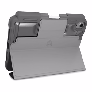 STM Dux Plus rugged case with Apple Pencil holder for iPad mini (A17 Pro, 2024) / iPad mini 6 (2021), MIL-STD-810H, black
