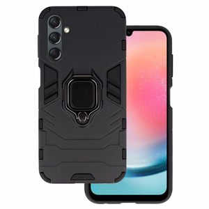 Ring Armor Suojakuori Samsung Galaxy A24 4G:lle musta