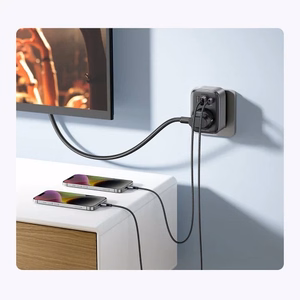 Charger Ugreen "CD314" Black 30W (1xPD / 2xQC3.0 / 1xAC)