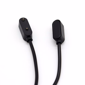HLH-10 magneettilaturi Huawei Band 6 / 7 / 8 / 9 / 10- ja Watch Fit 1 / 2 / 3 -malleille, 1m, musta