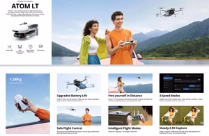 Drone POTENSIC Atom LT with camera 12MP 2.5K
