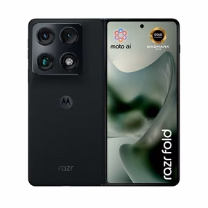 Motorola Razr Fold – älypuhelin, 20,6 cm / 8,09 tuuman, Dual SIM, Android 16.0, 5G, USB Type-C, 16 Gt/512 Gt, 6000 mAh, musta