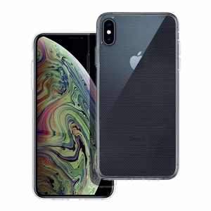 Läpinäkyvä Suojakuori iPhone XS MAX:lle 2 mm