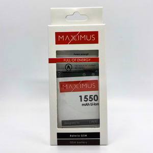 Akku MAXXIMUS LG P970 1700mAh BL-44JN