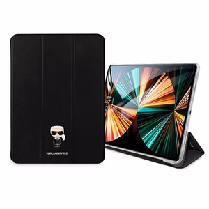 Karl Lagerfeld Saffiano Ikonic Karl -kotelo iPad 11" Pro 2021 - musta